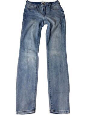 Refuge Womens Light Wash Straight Leg Jeans Size 2